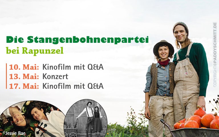 Stangenbohnenpartei bei Rapunzel