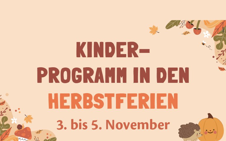 Herbstferien Startseitenbanner