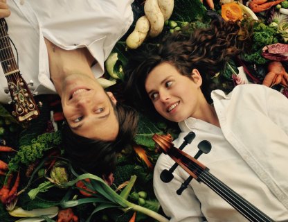 Die Stangenbohnenpartei bei Rapunzel